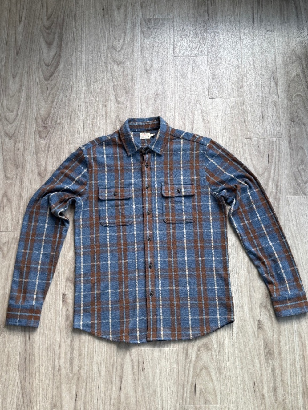 Faherty Legend Sweater - Flannel Shirt